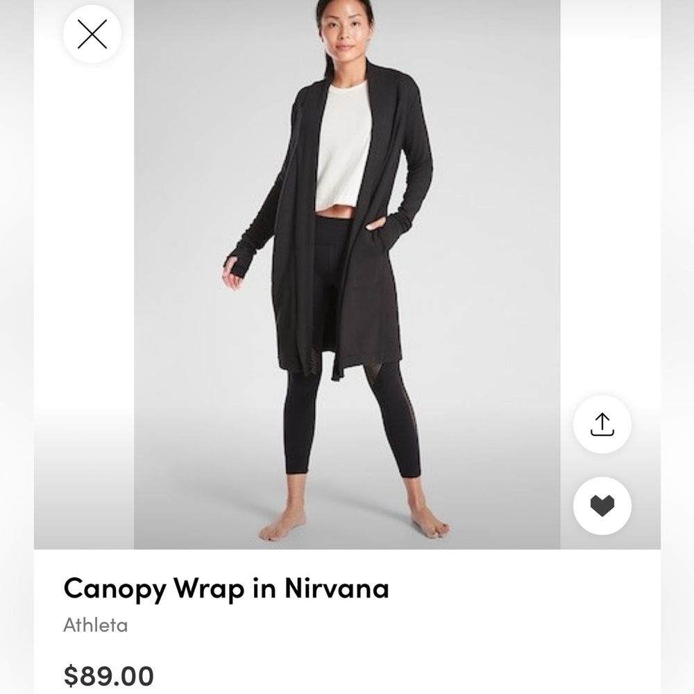 Athleta Canopy Wrap - Medium